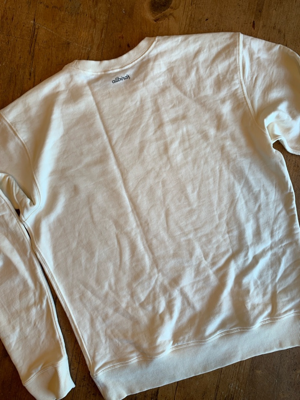 AllBirds Off-White Crewneck Sweatshirt - Picture 16 of 16